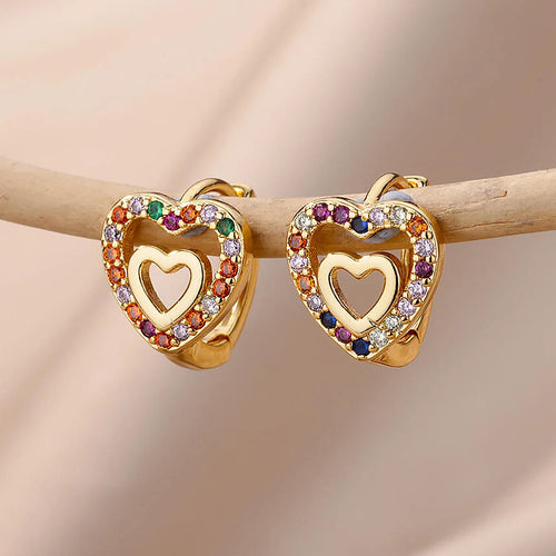 Auri Heart Earrings